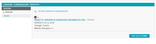 Comunicazioni